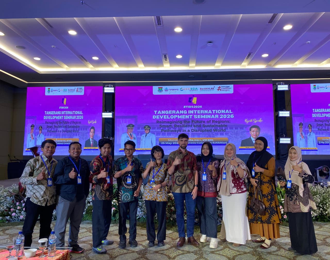 Mahasiswa dan Dosen Universitas Muhammadiyah Banten Hadiri Tangerang International Development Seminar 2026_3
