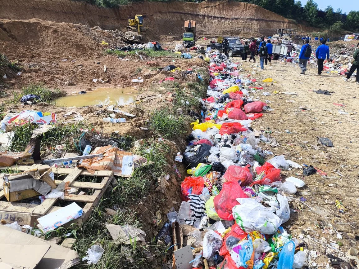 Mahasiswa Teknik Lingkungan UM Berau Gelar Studi Lapang Pengelolaan Sampah di TPAS Bujangga