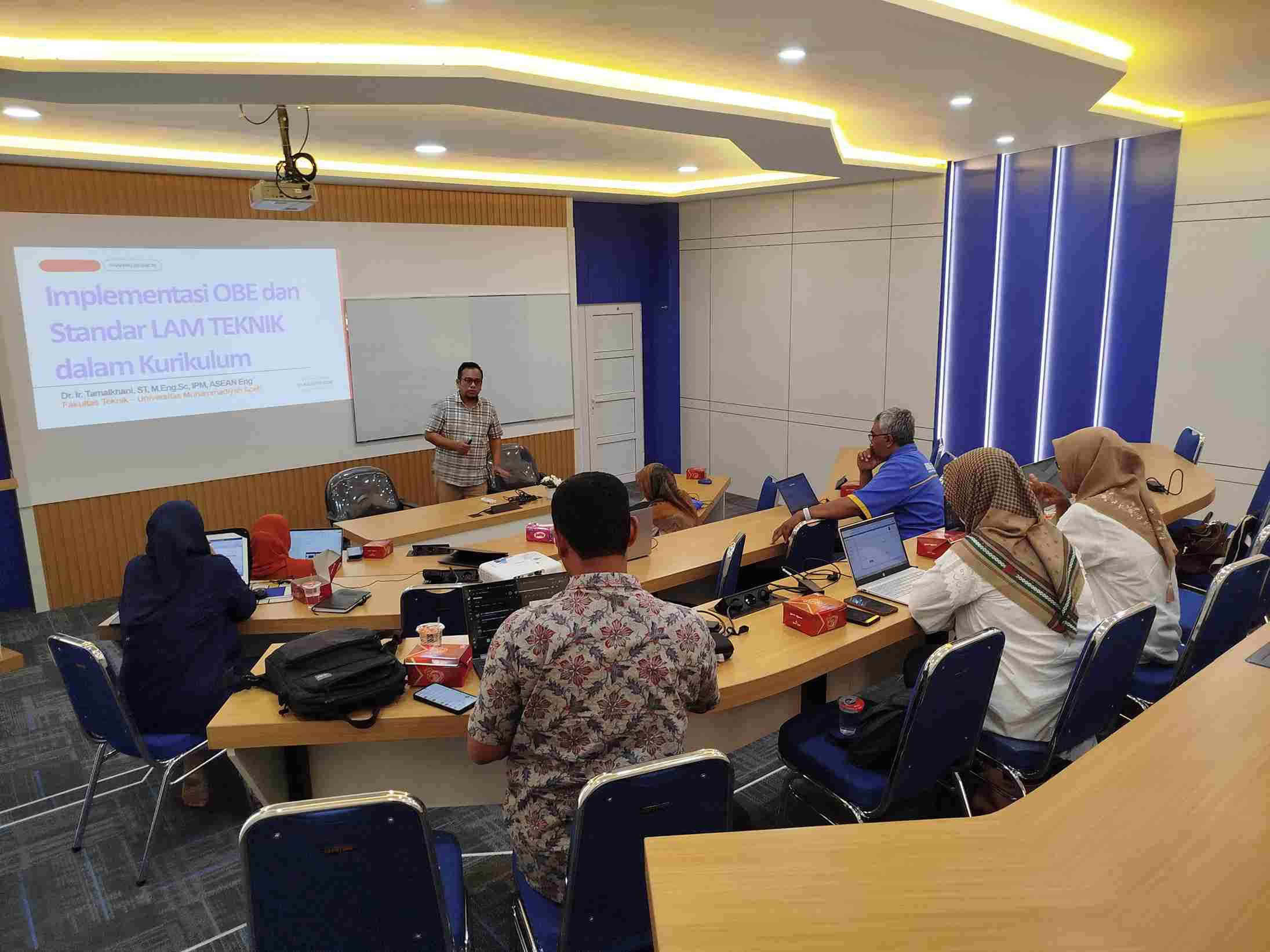 Dosen Teknik Sipil FT Unmuha Intensifkan Penyusunan RPS dan CPL Berbasis OBE
