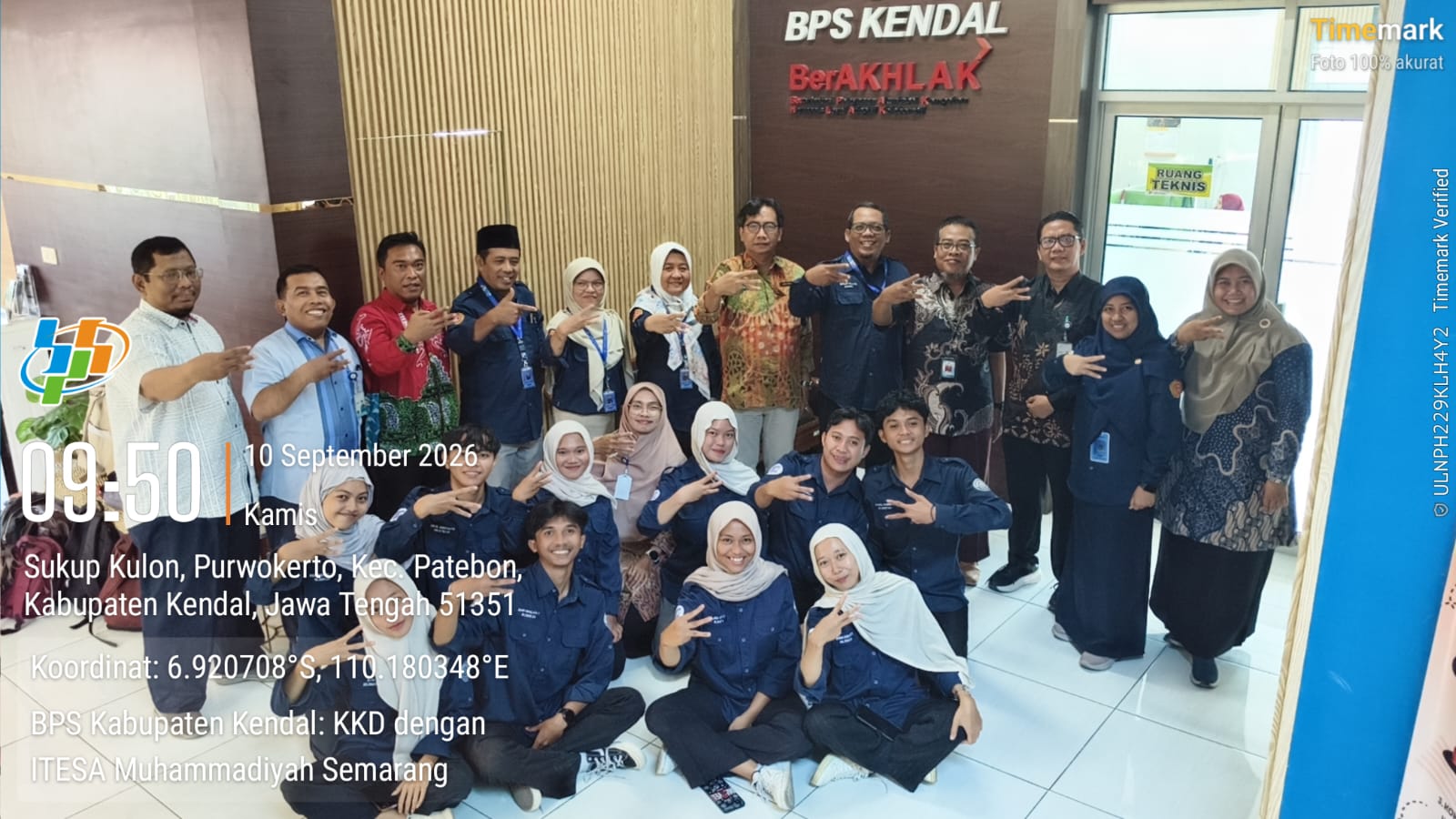ITESA Muhammadiyah Semarang Bersama BPS Kendal Adakan Program Desa Cantik