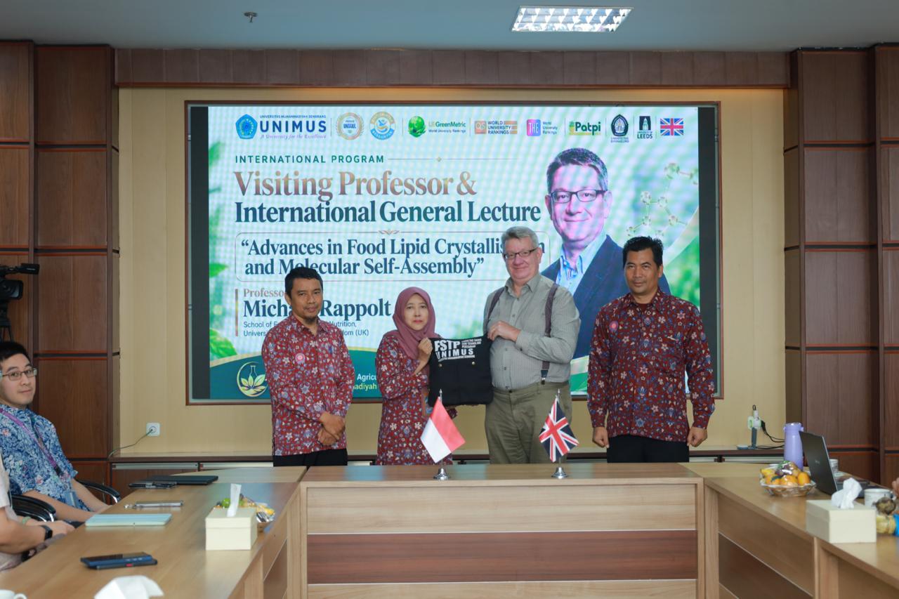 UNIMUS Hadirkan Profesor University of Leeds, Perkuat Jejaring Riset dan Internasionalisasi Akademik