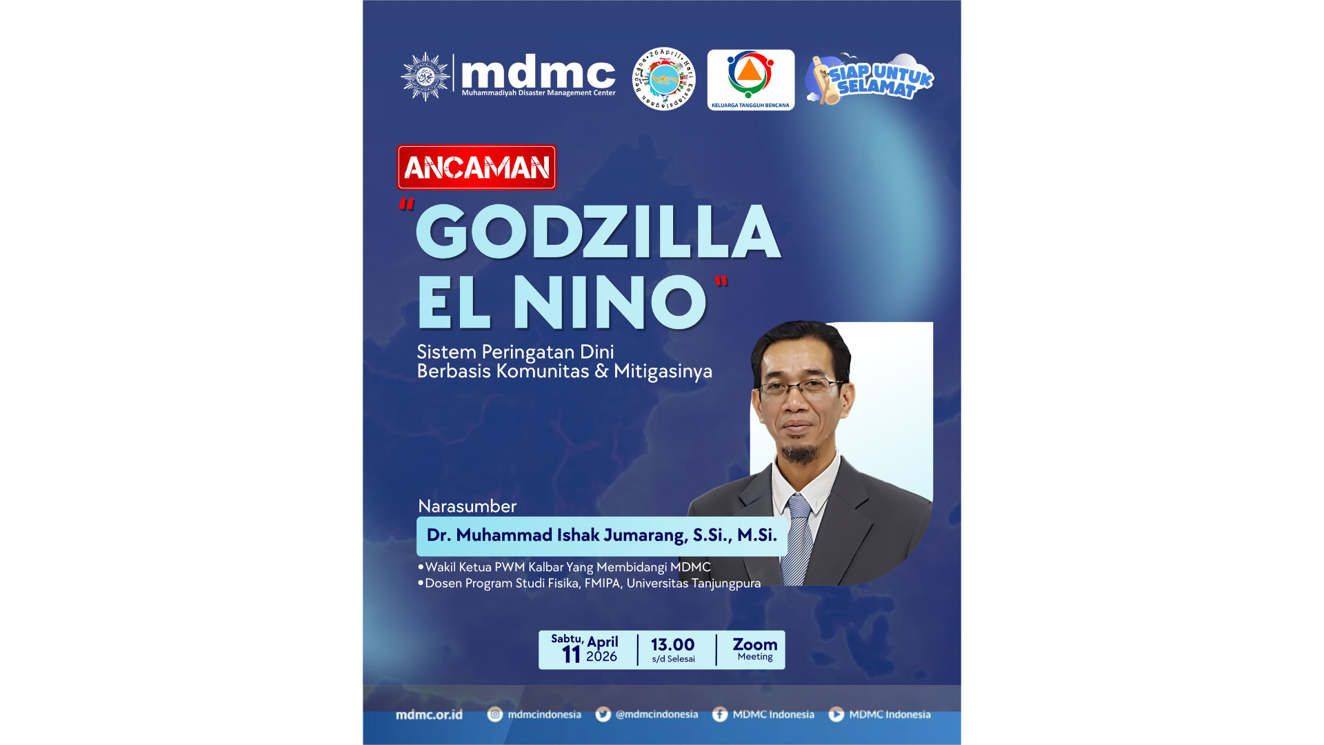 Kick Off HKB 2026, MDMC Ajak Masyarkat Siap dan Siaga Hadapi Ancaman el Nino