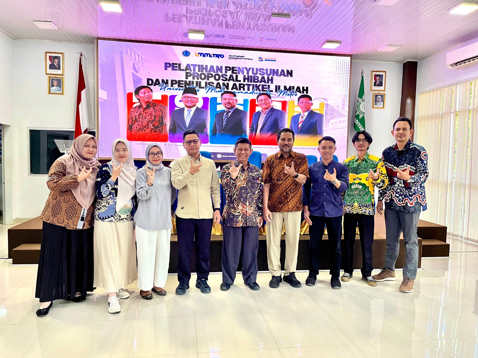 Tingkatkan Kualitas Riset dan Publikasi, UMKO Utus Dosen Ikuti Workshop Nasional di UM Metro